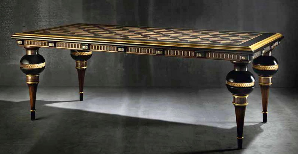 Baroque Furniture Hifigeny Custom Modèle Baroque Dining Table
