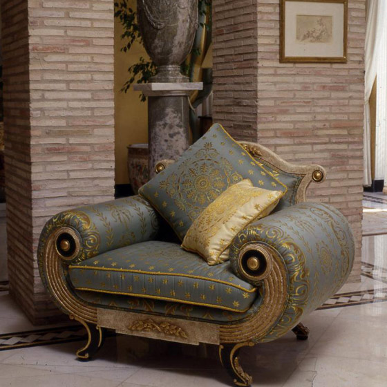 FAUTEUIL BAROQUE DE LUXE