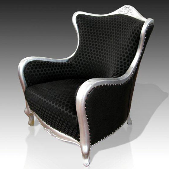 FAUTEUIL BAROQUE DE LUXE