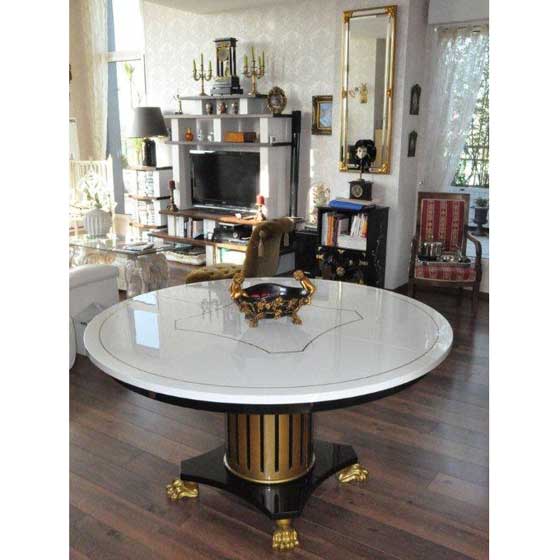 TABLE BAROQUE RONDE