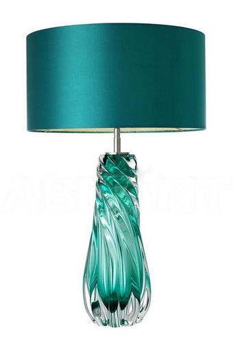 Lampe de table turquoise paris
