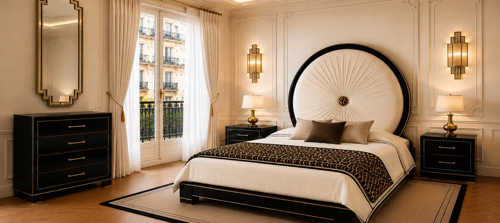 Chambres &agrave; coucher Art Déco et Modernes Hifigeny