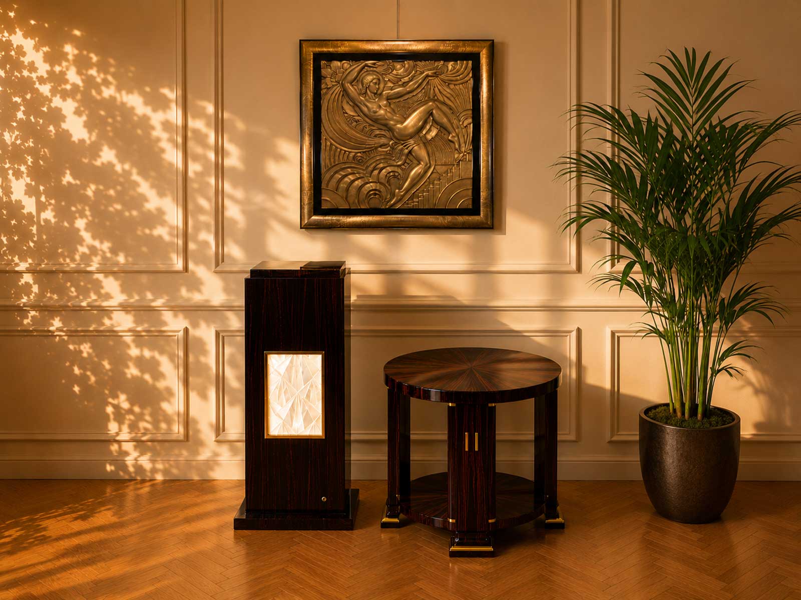 Gu&eacute;ridons et Colonnes Art Déco Hifigeny