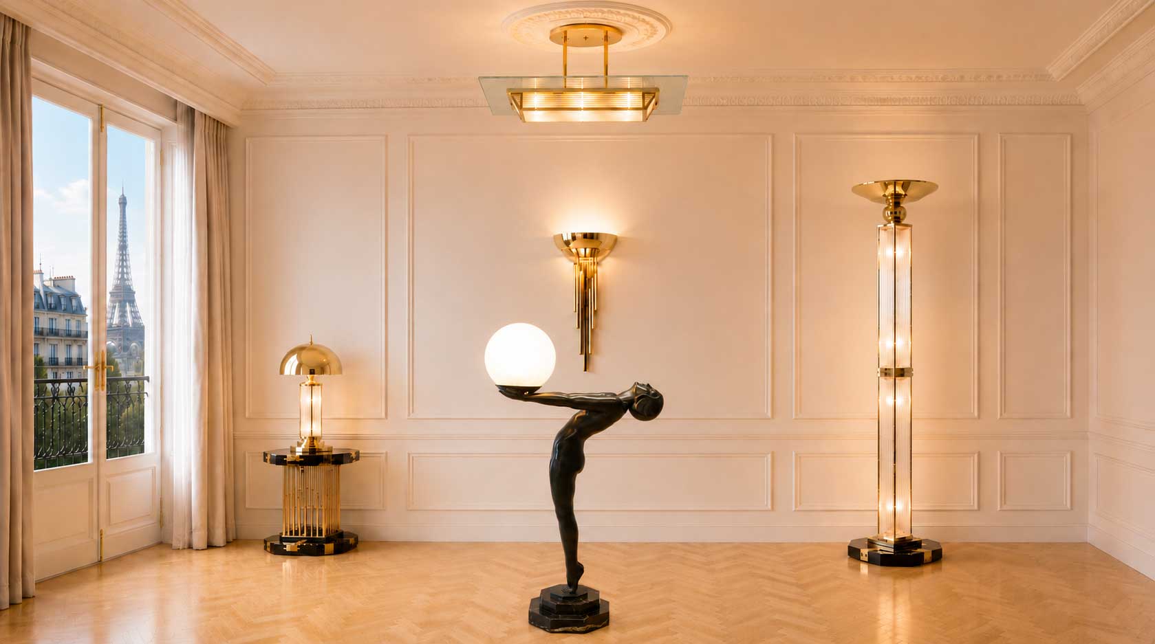 Luminaires Art Déco Hifigeny