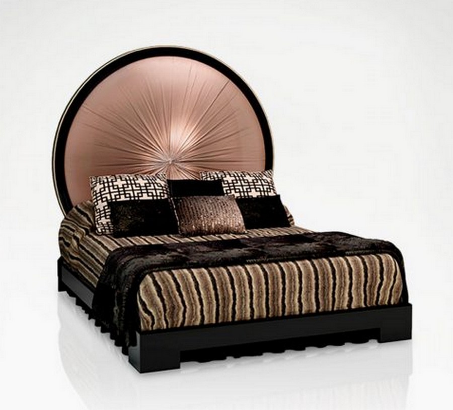 Art deco luxury bed