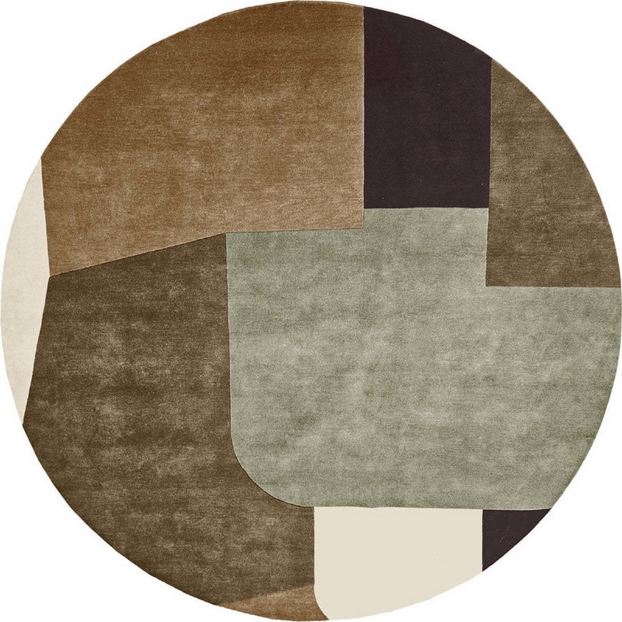 Hifigeny Art Déco Modern round rug Paris