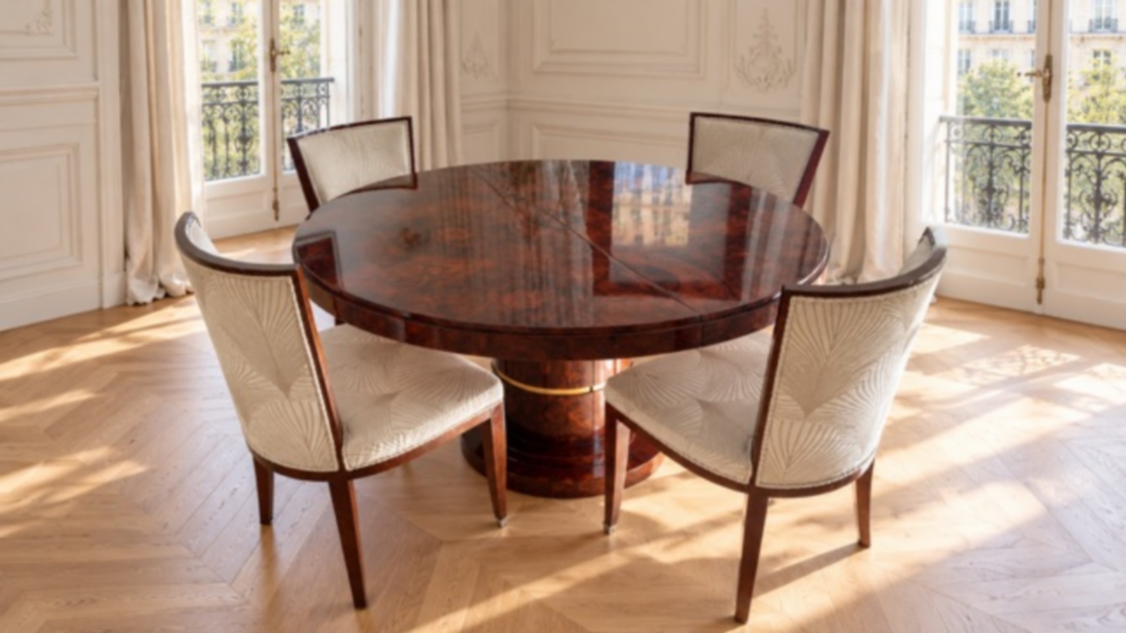 Hifigeny Art Déco Table de repas art déco