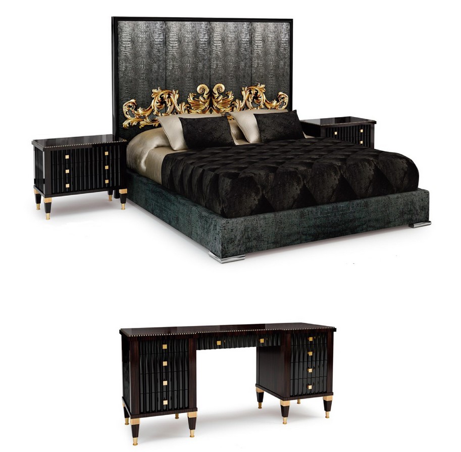 Product Luxury art deco bedroom