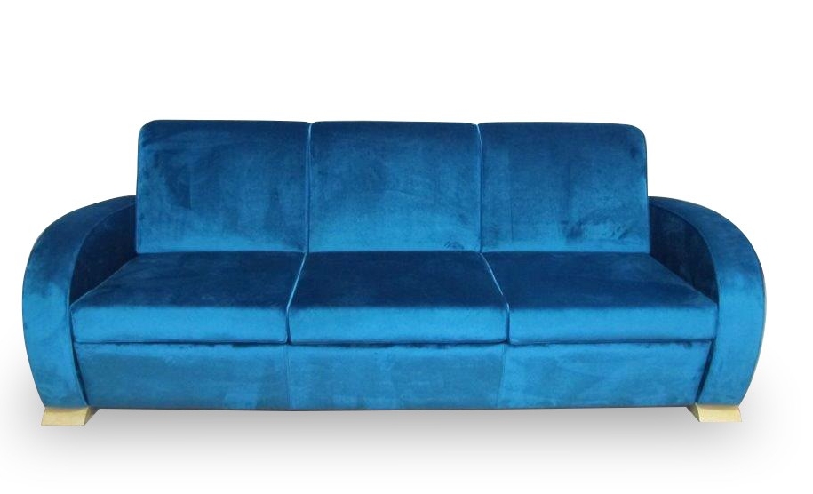 Artdeco luxury velvet sofabed
