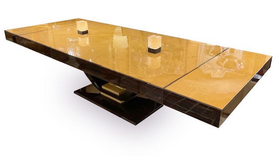 Artdeco extendable dining table