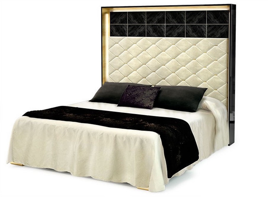 art deco luxury bed