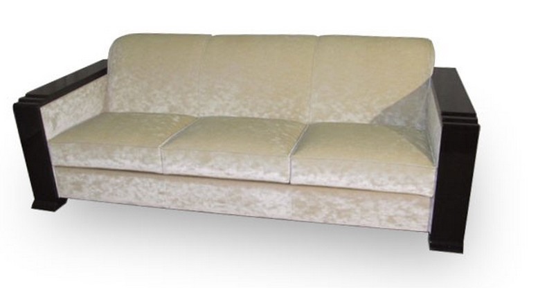 Product Art deco velvet sofa