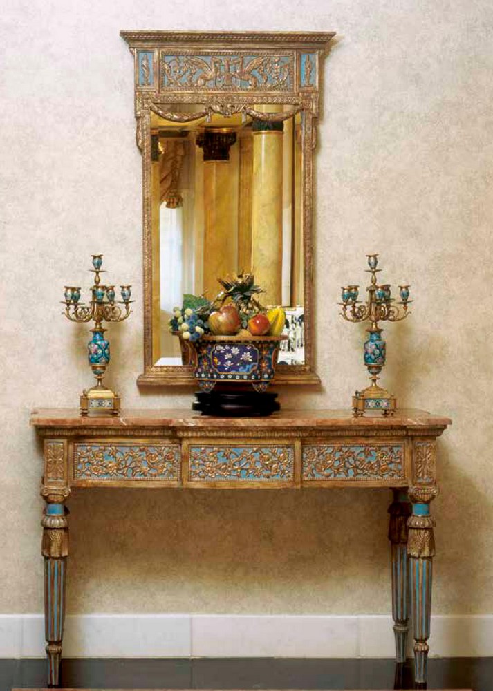 Luxury baroque console