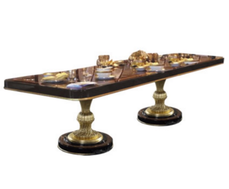 Luxury baroque dining table