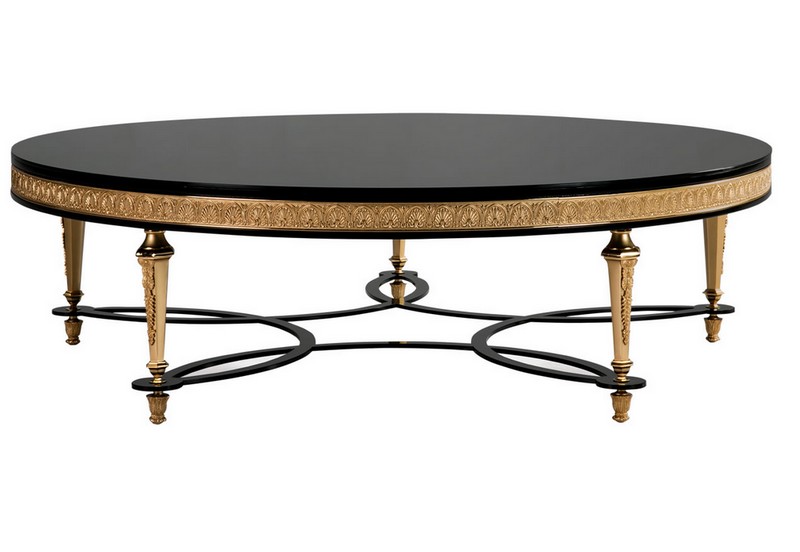 Table basse de style empire