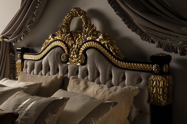 Chambre à coucher baroque de luxe Paris