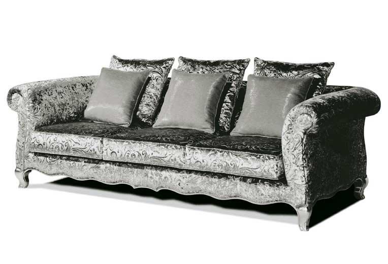 Fabric baroque sofa 