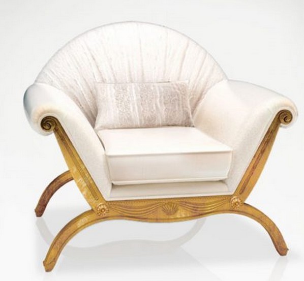 Fauteuil baroque de luxe Paris