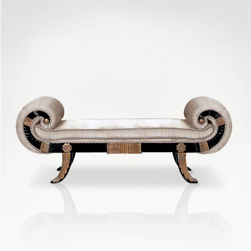 Modèle Luxury baroque bench