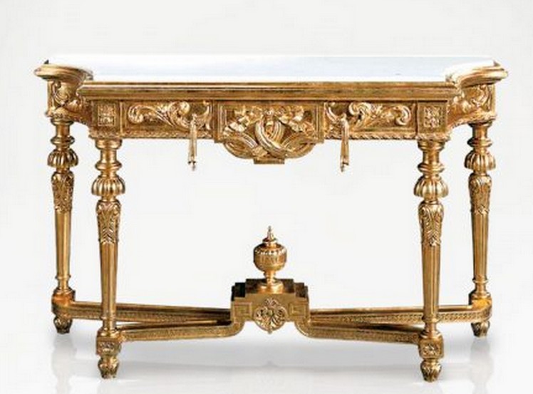 Console baroque de luxe Paris