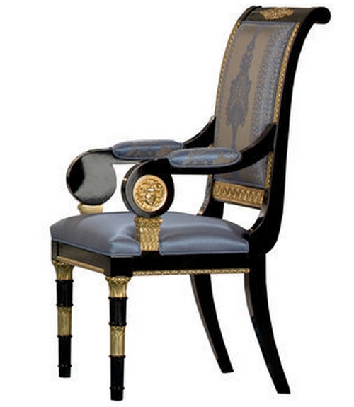 Fauteuil de table baroque de luxe