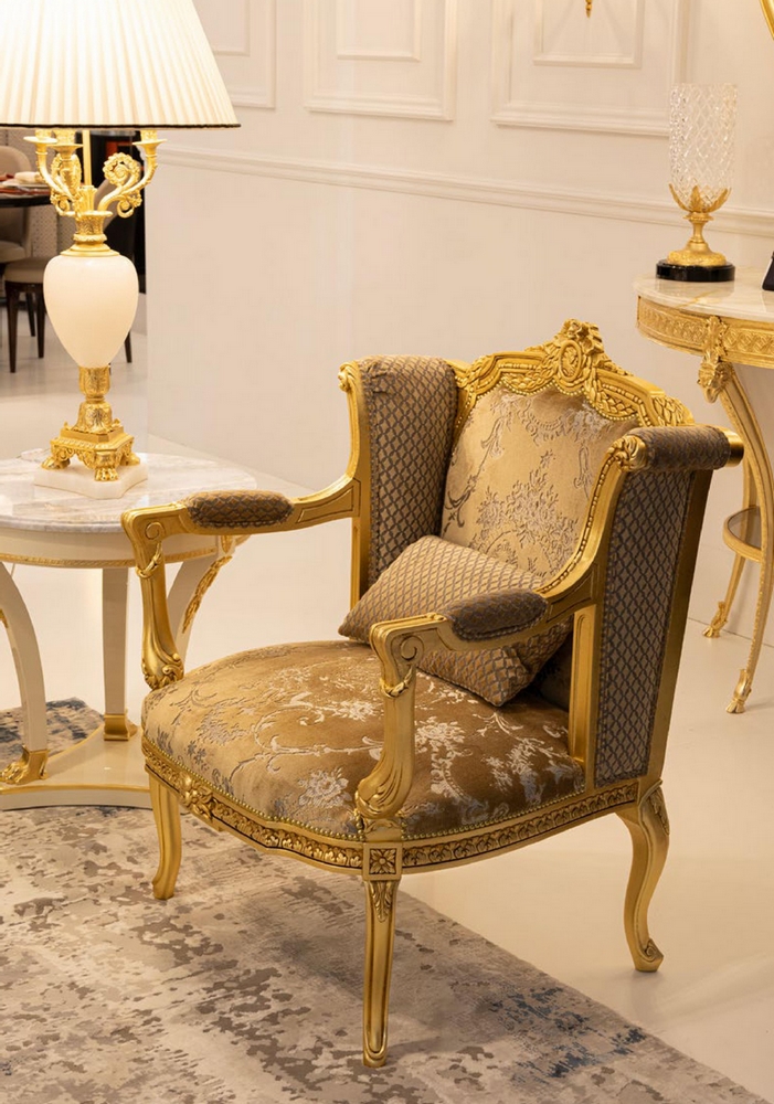 Fauteuil baroque de luxe Paris