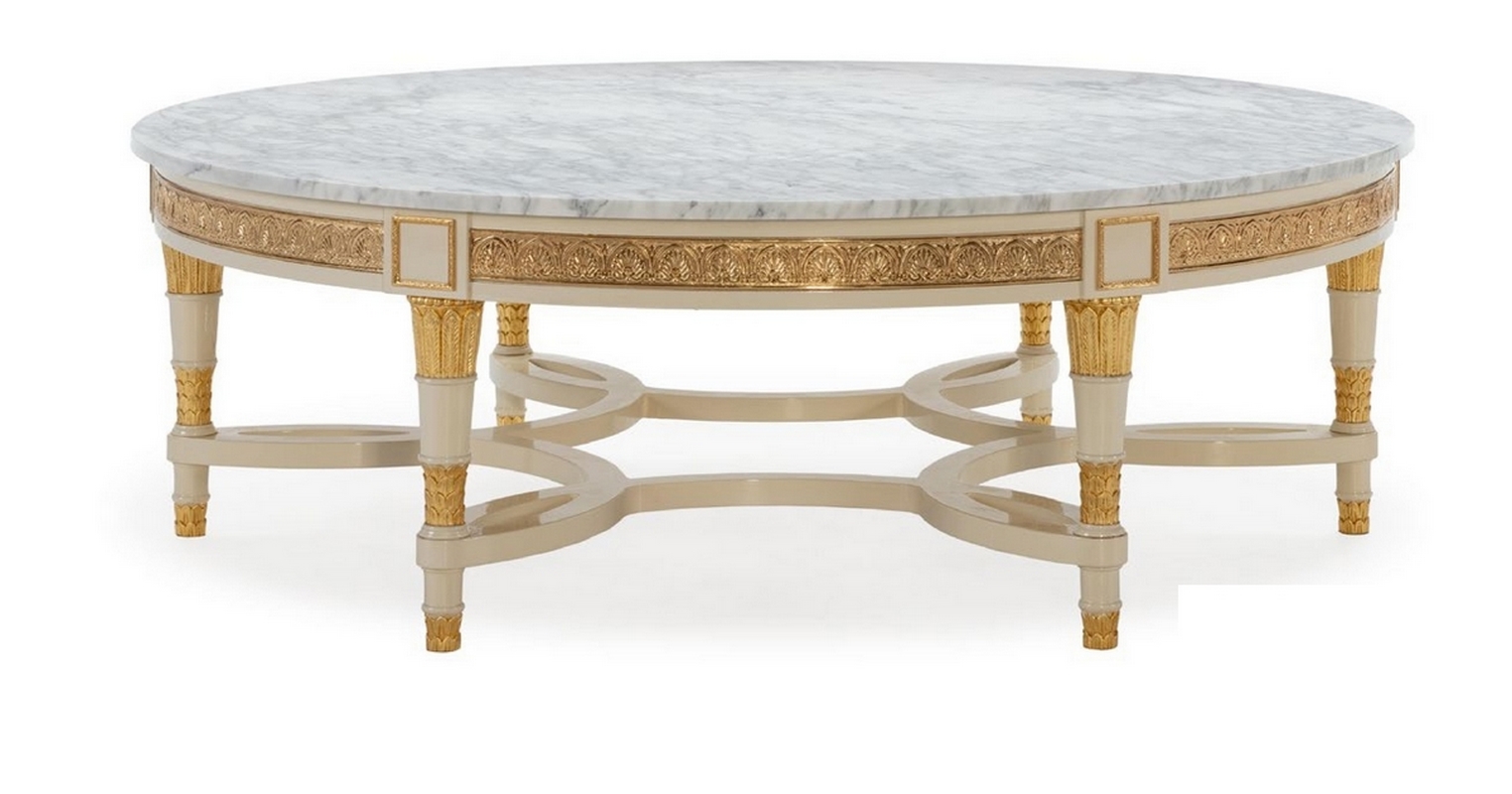 Table basse baroque de luxe 