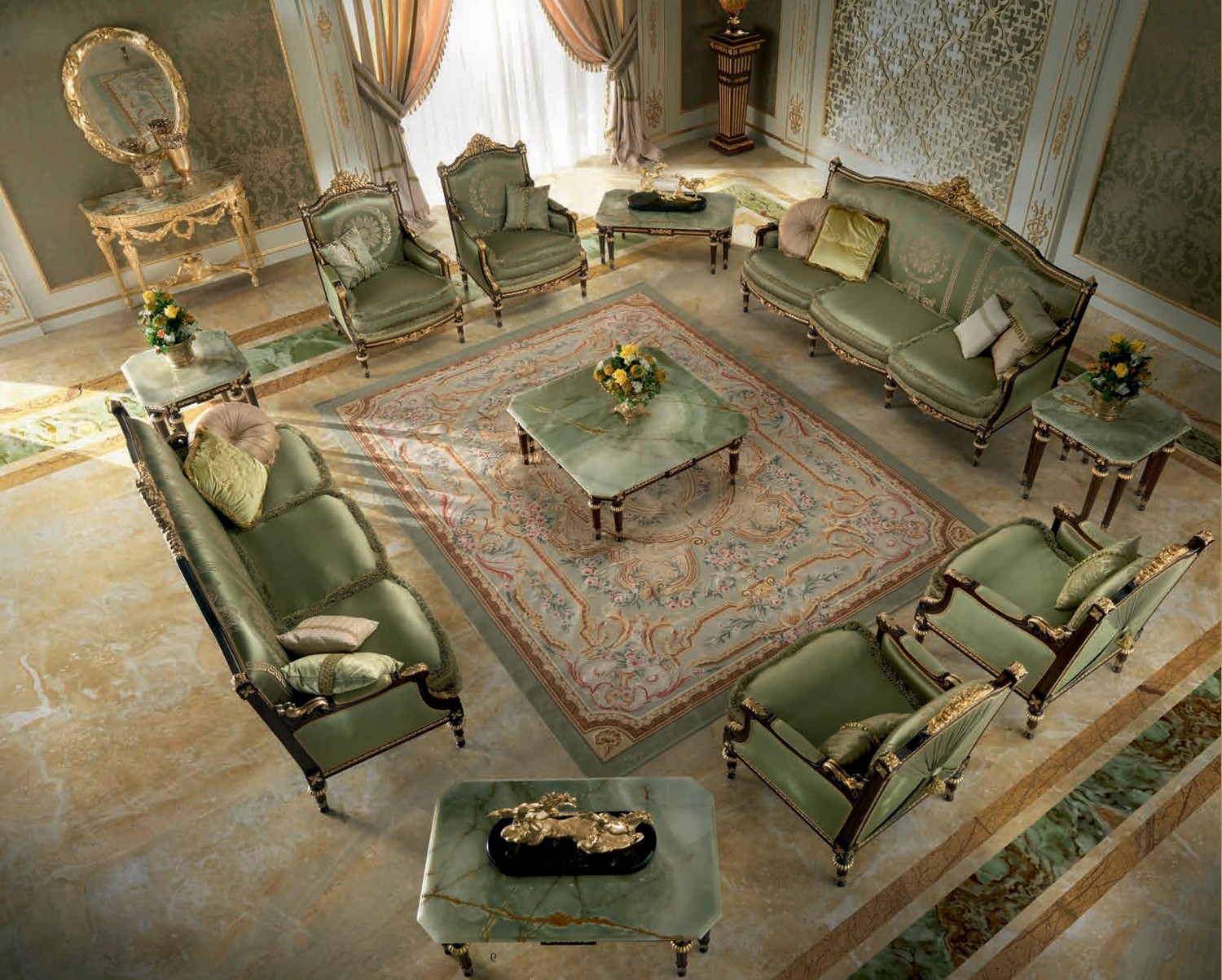 Baroque luxury lounge