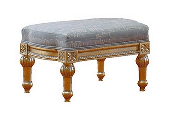 Pouf baroque de luxe Paris