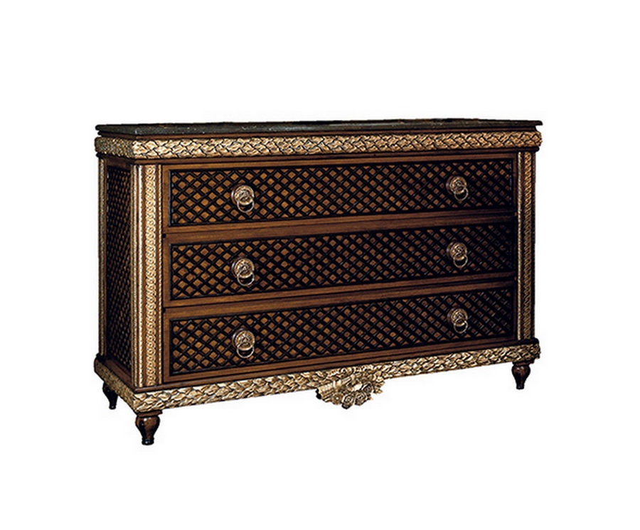 Luxury baroque chest of drawers 