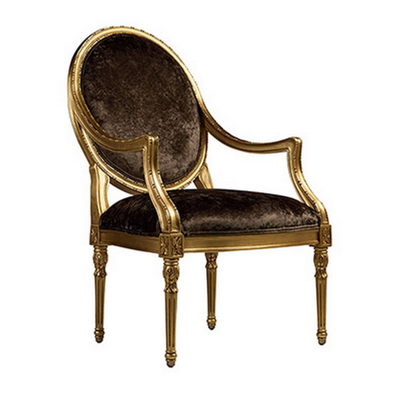 Baroque luxury armchair