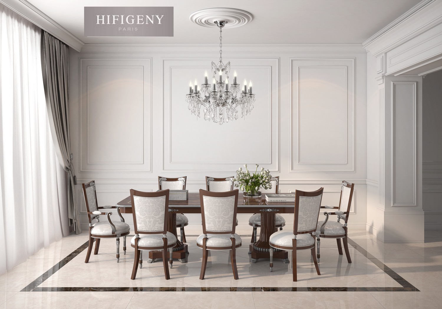 Product Luxury baroque dining room