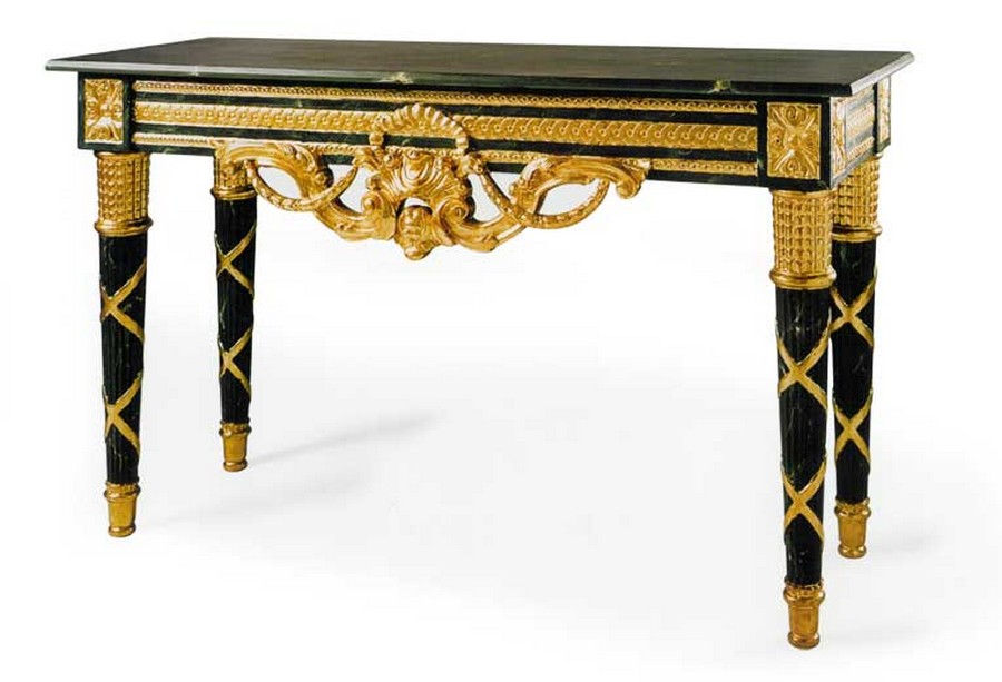 Luxury baroque console