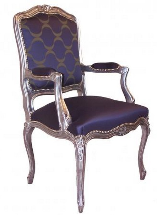 Baroque table armchair