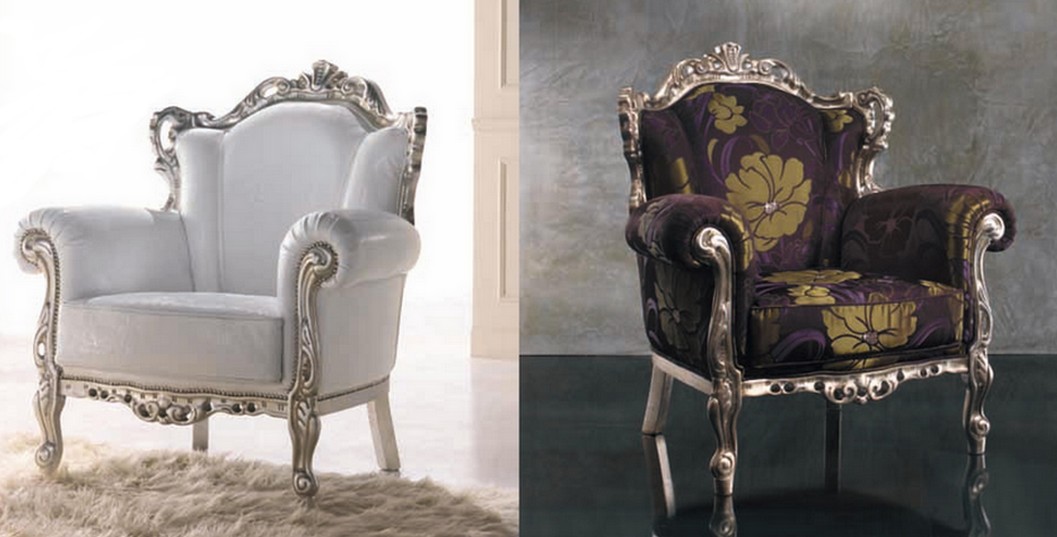 Fauteuil de luxe Baroque Paris