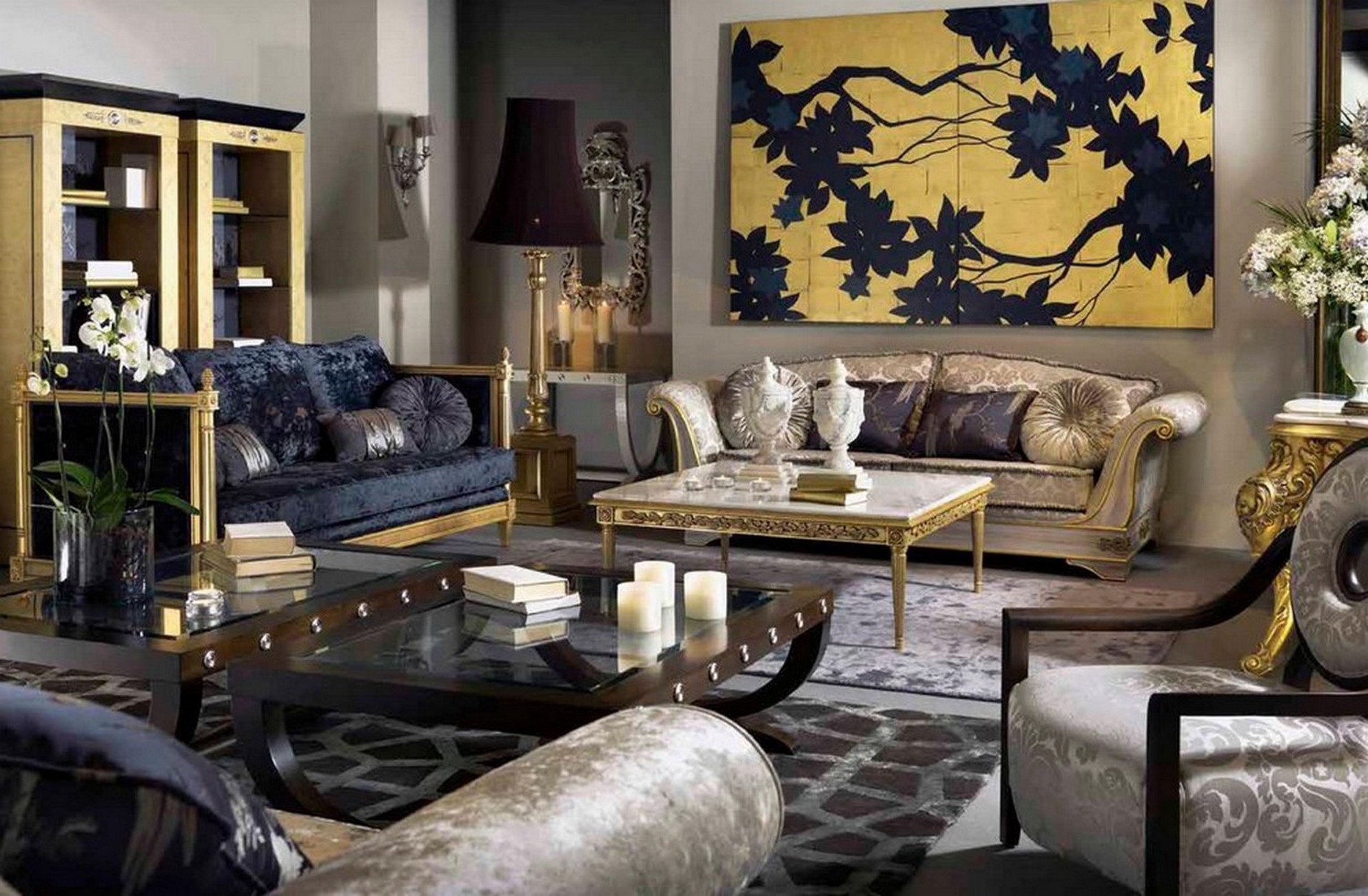 Baroque luxury lounge