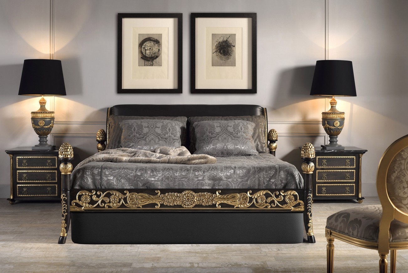 Luxury baroque bedroom