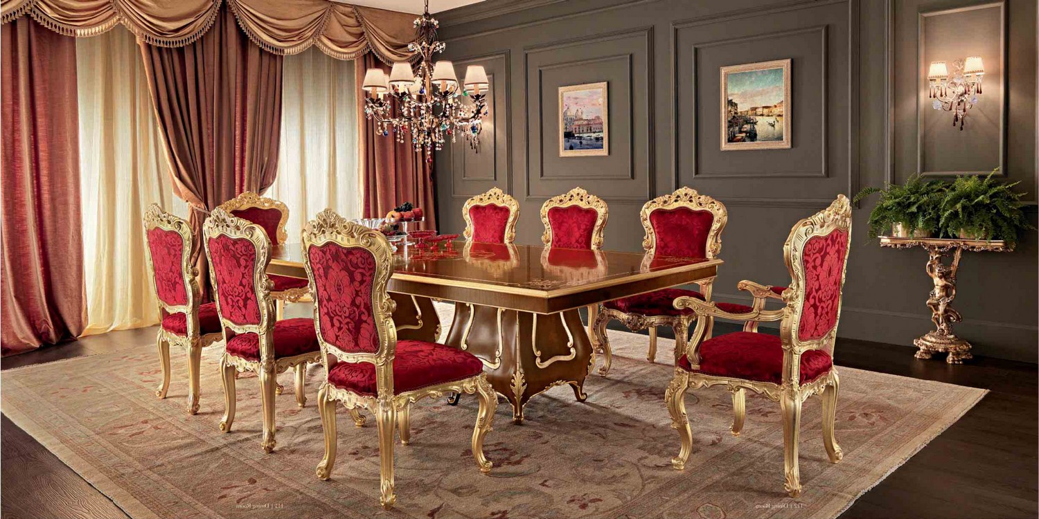 Luxury baroque dining room