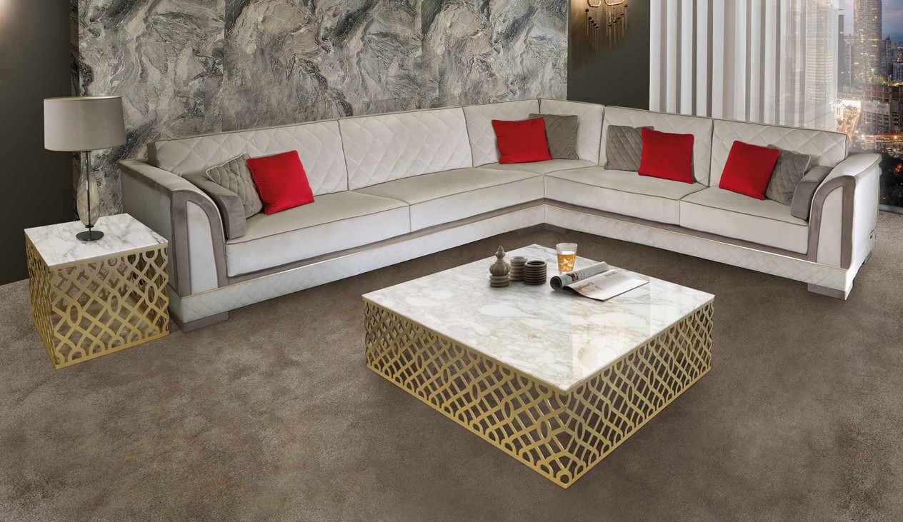 Luxury corner modern sofa