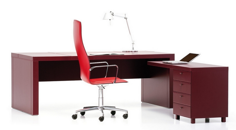 Bureau de luxe en cuir