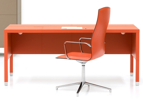 Bureau de luxe en cuir