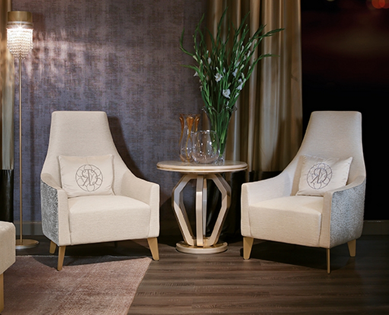 Fauteuil contemporain de luxe