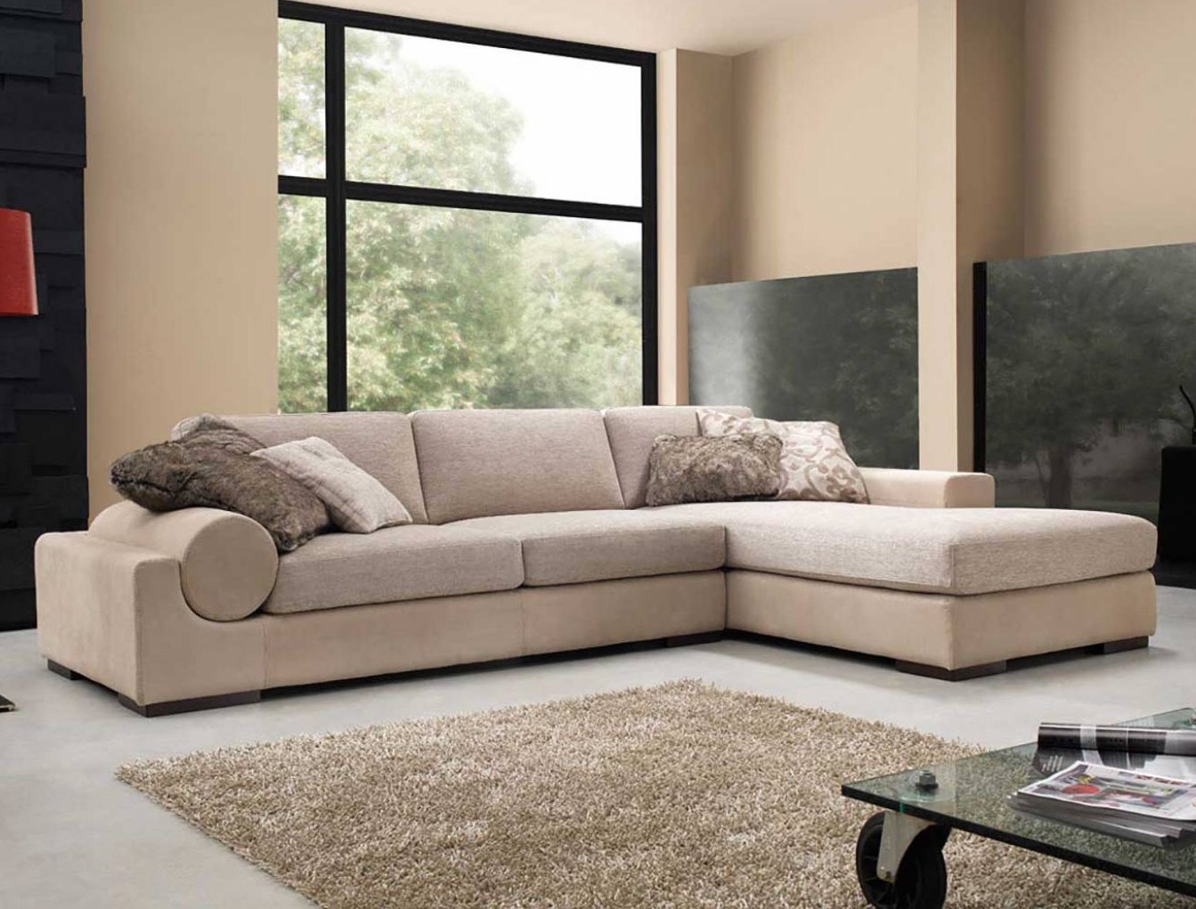Modern corner sofa