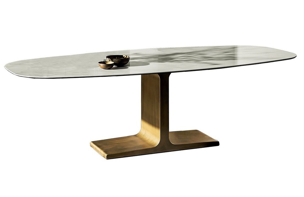 Modèle Ceramic extendable dining table