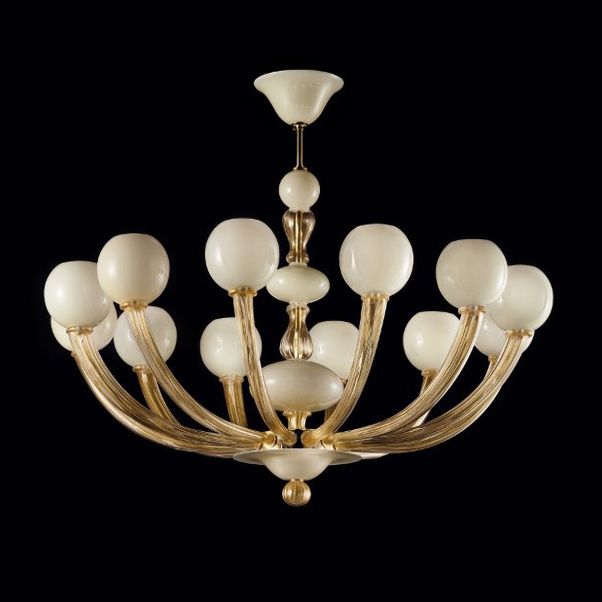 Lustre Murano de luxe Paris