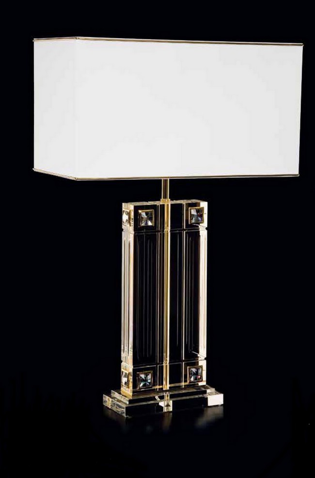 Lampe transparente Paris 