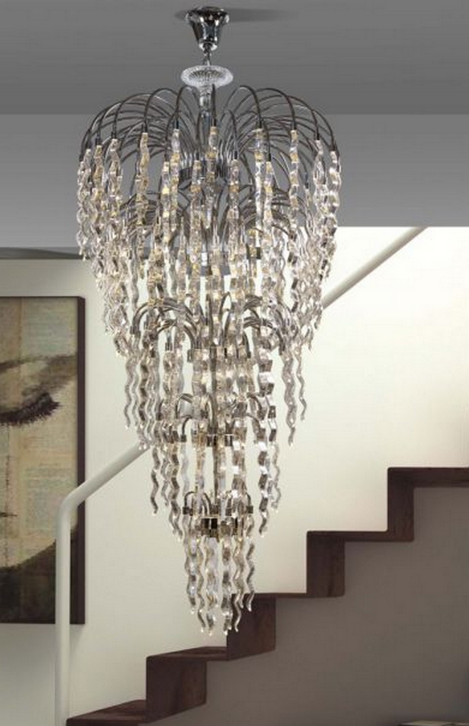 Lustre transparent Paris
