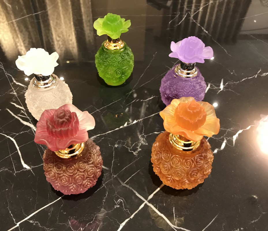 Product Crystal perfume bottles