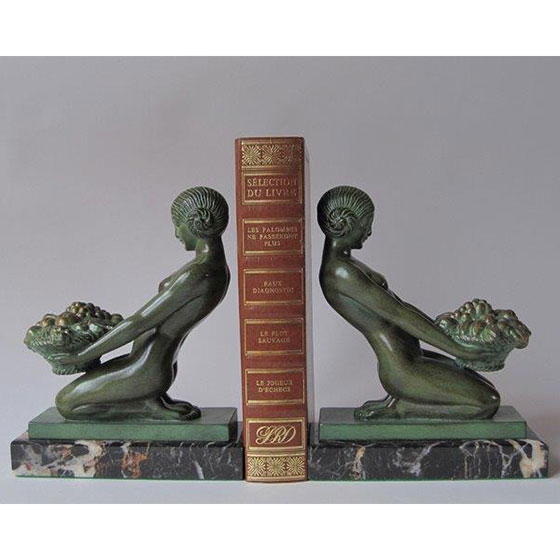 Product Art Deco Bookends