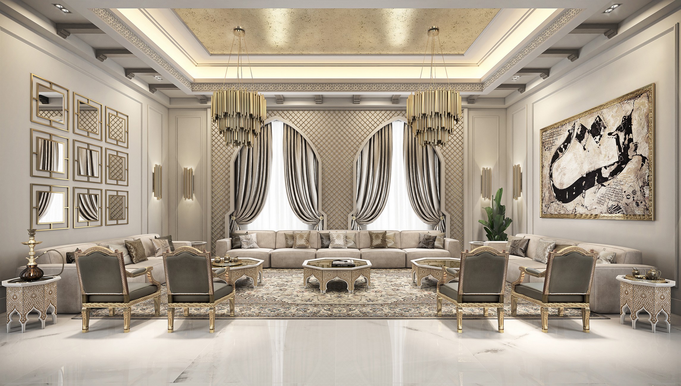 Projet Mobilier Luxe doha